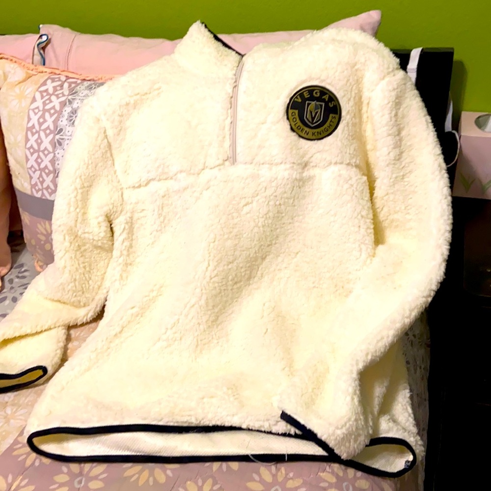 VGK- Vegas Golden Knights Sherpa Hoodie!